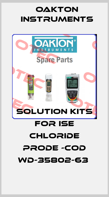  solution kits for ISE chloride prode -cod WD-35802-63  Oakton Instruments