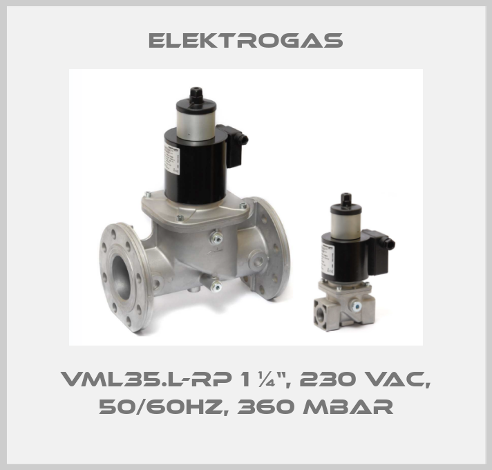 VML35.L-Rp 1 ¼“, 230 VAC, 50/60Hz, 360 mbar-big