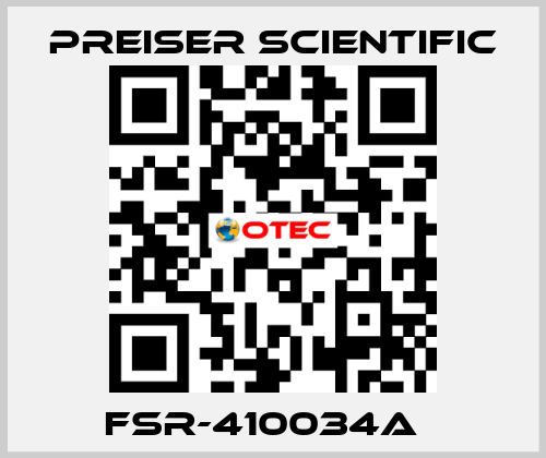 FSR-410034A   Preiser Scientific