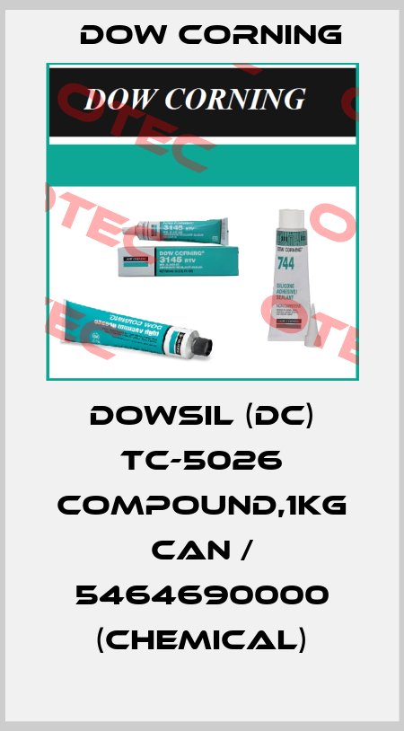 DOWSIL (DC) TC-5026 Compound,1kg Can / 5464690000 (chemical) Dow Corning