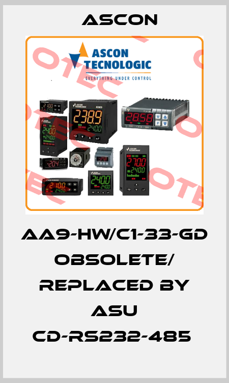AA9-HW/C1-33-GD  obsolete/ replaced by ASU CD-RS232-485  Ascon