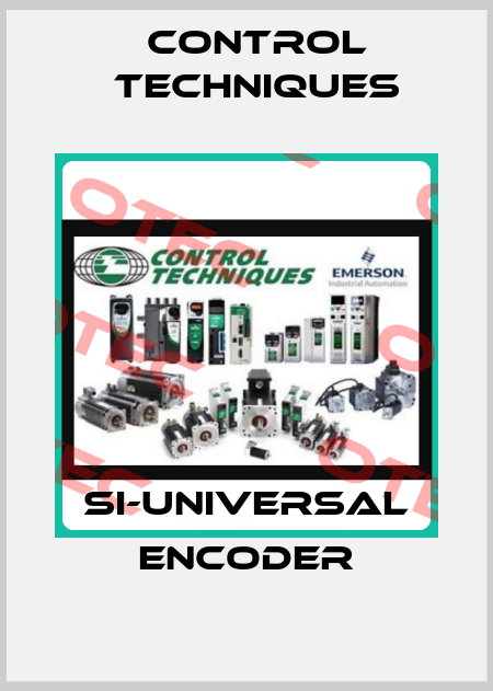 SI-Universal Encoder Control Techniques