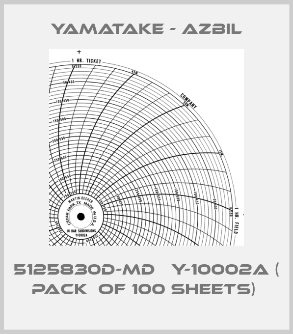 5125830D-MD   Y-10002A ( pack  of 100 sheets) -big