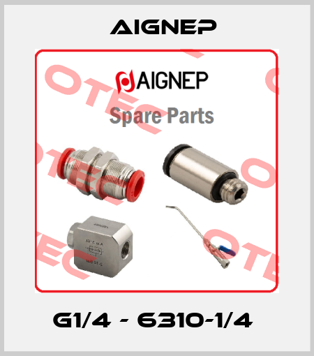 G1/4 - 6310-1/4  Aignep