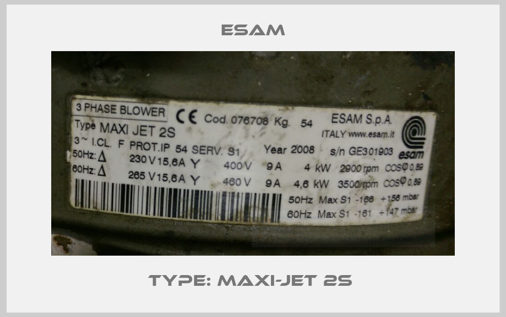 Type: Maxi-Jet 2S -big