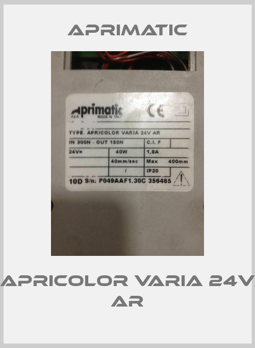 Apricolor Varia 24V AR-big