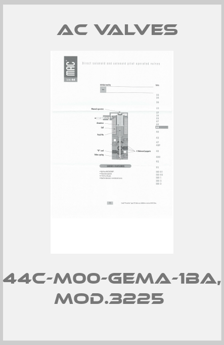 44C-M00-GEMA-1BA, Mod.3225 -big