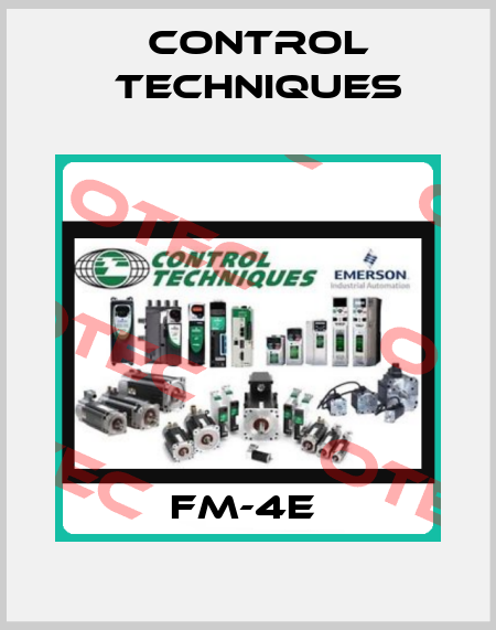 FM-4E  Control Techniques