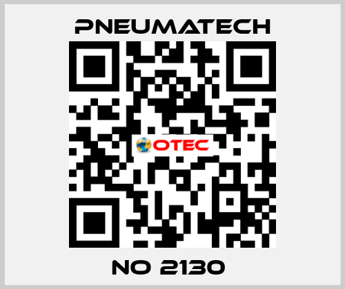 NO 2130  Pneumatech