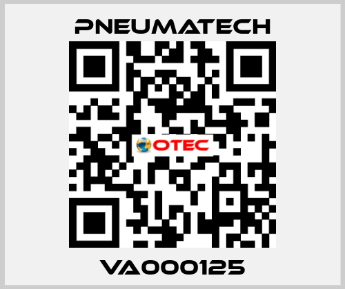 VA000125 Pneumatech