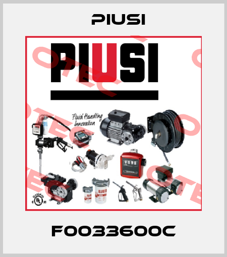 F0033600C Piusi