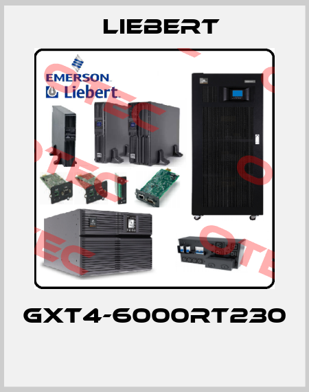 GXT4-6000RT230  Liebert