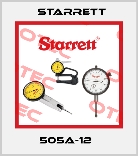 505A-12   Starrett