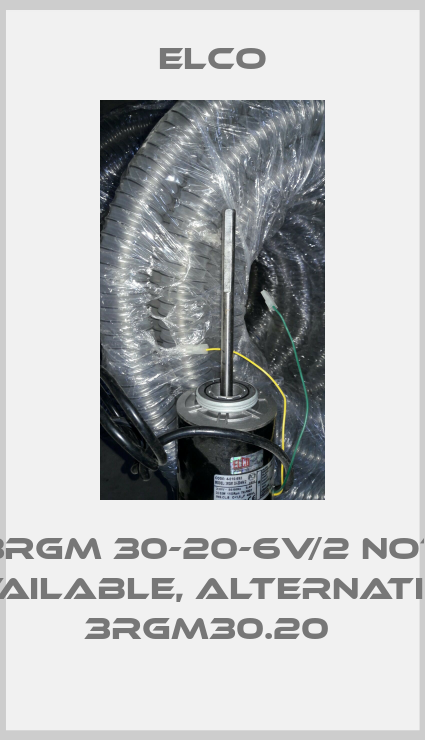 3RGM 30-20-6V/2 not available, alternative 3RGM30.20 -big