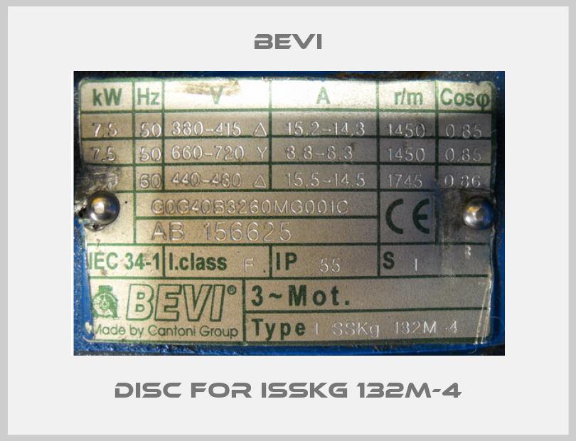 disc for ISSKg 132M-4-big