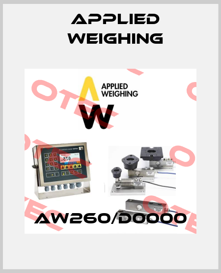 AW260/D0000 Applied Weighing
