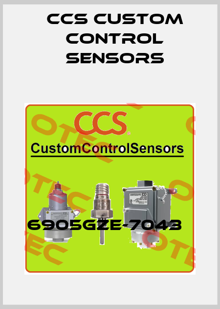 6905GZE-7043   CCS Custom Control Sensors