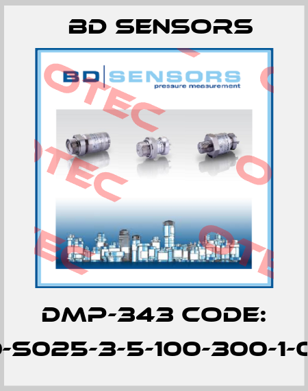 DMP-343 Code: 100-S025-3-5-100-300-1-000 Bd Sensors