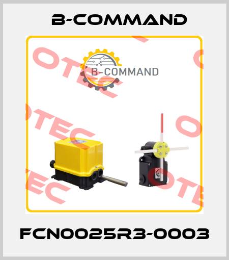 FCN0025R3-0003 B-COMMAND