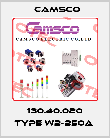 130.40.020 Type W2-250A  CAMSCO