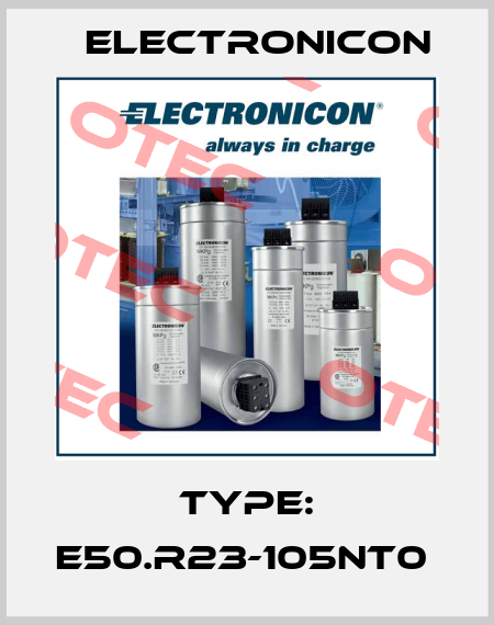 Type: E50.R23-105NT0  Electronicon