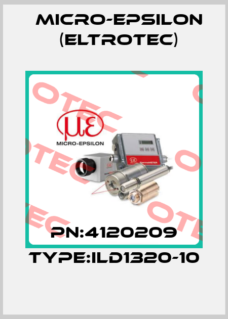 PN:4120209 Type:ILD1320-10 Micro-Epsilon (Eltrotec)