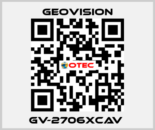 GV-2706XCAV  GeoVision