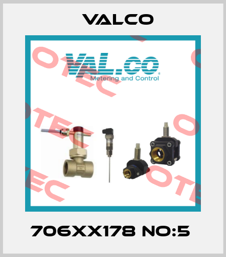 706XX178 NO:5  Valco