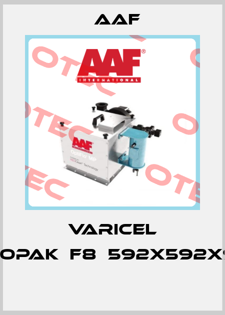 VARICEL ECOPAK	F8	592X592X98  AAF