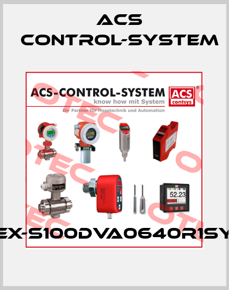 Ex-S100DVA0640R1SY Acs Control-System