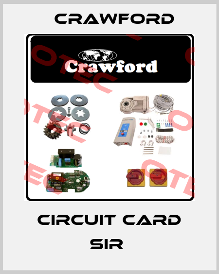 Circuit Card Sir  Crawford