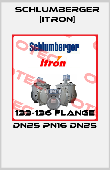 133-136 Flange DN25 PN16 DN25  Schlumberger [Itron]