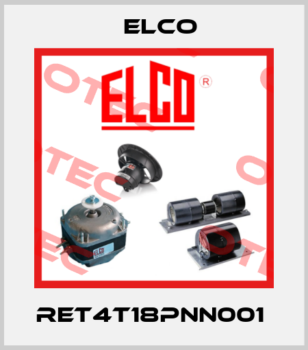 RET4T18PNN001  Elco