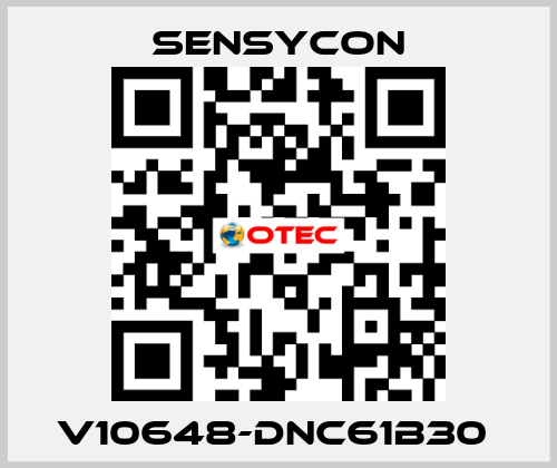V10648-DNC61B30  SENSYCON