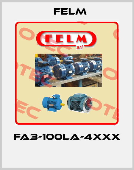 FA3-100LA-4XXX  Felm