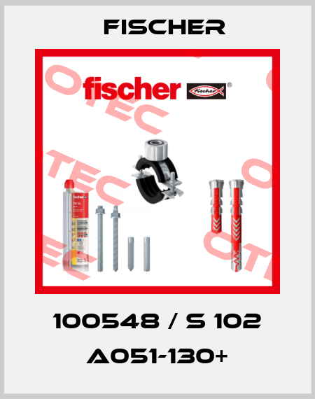 100548 / S 102 A051-130+ Fischer
