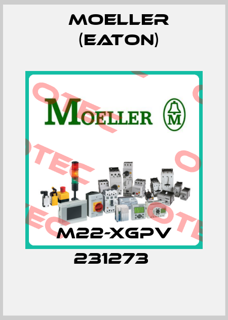 M22-XGPV 231273  Moeller (Eaton)