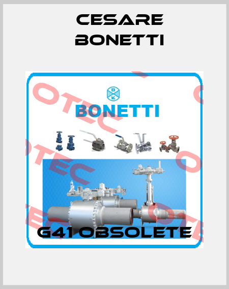 G41 obsolete Cesare Bonetti