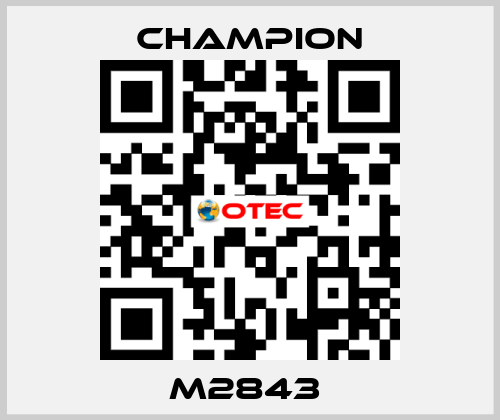 M2843  Champion