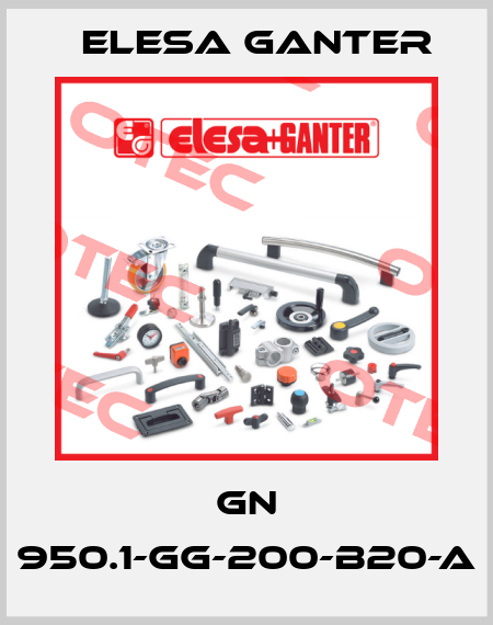 GN 950.1-GG-200-B20-A Elesa Ganter