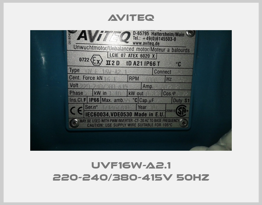 UVF16W-A2.1 220-240/380-415V 50HZ-big