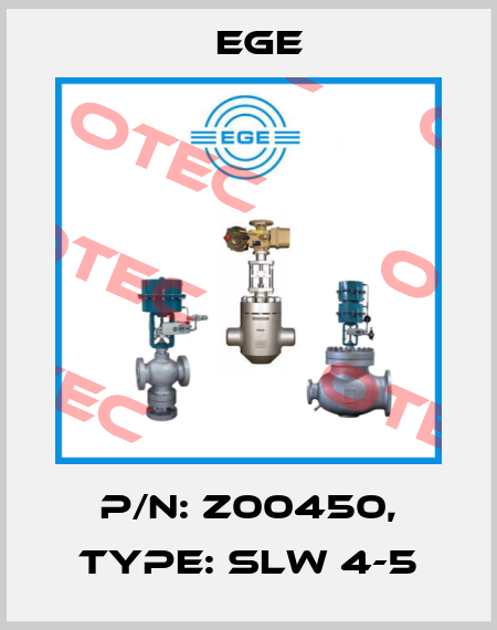 p/n: Z00450, Type: SLW 4-5 Ege