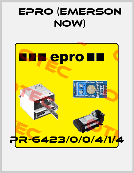PR-6423/0/0/4/1/4 Epro (Emerson now)