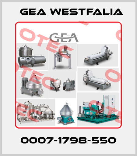 0007-1798-550 Gea Westfalia