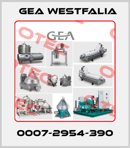 0007-2954-390 Gea Westfalia