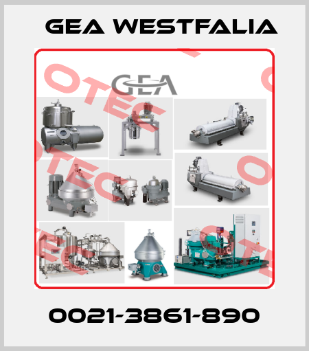 0021-3861-890 Gea Westfalia