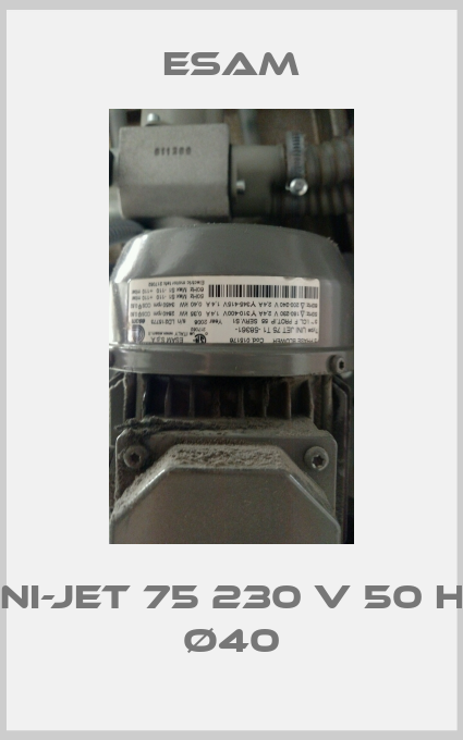 Uni-Jet 75 230 V 50 Hz Ø40-big