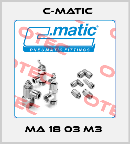 MA 18 03 M3  C-Matic