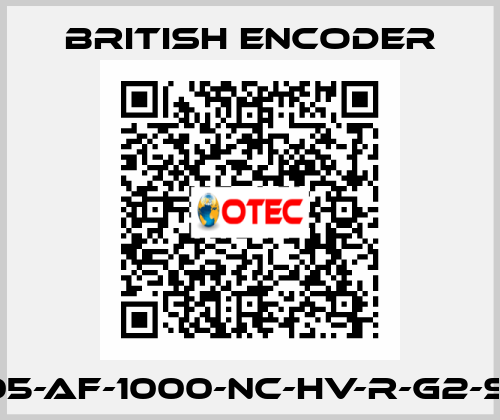 260/1-05-AF-1000-NC-HV-R-G2-ST-IP64 British Encoder
