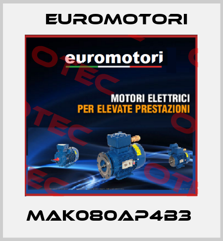 MAK080AP4B3  Euromotori